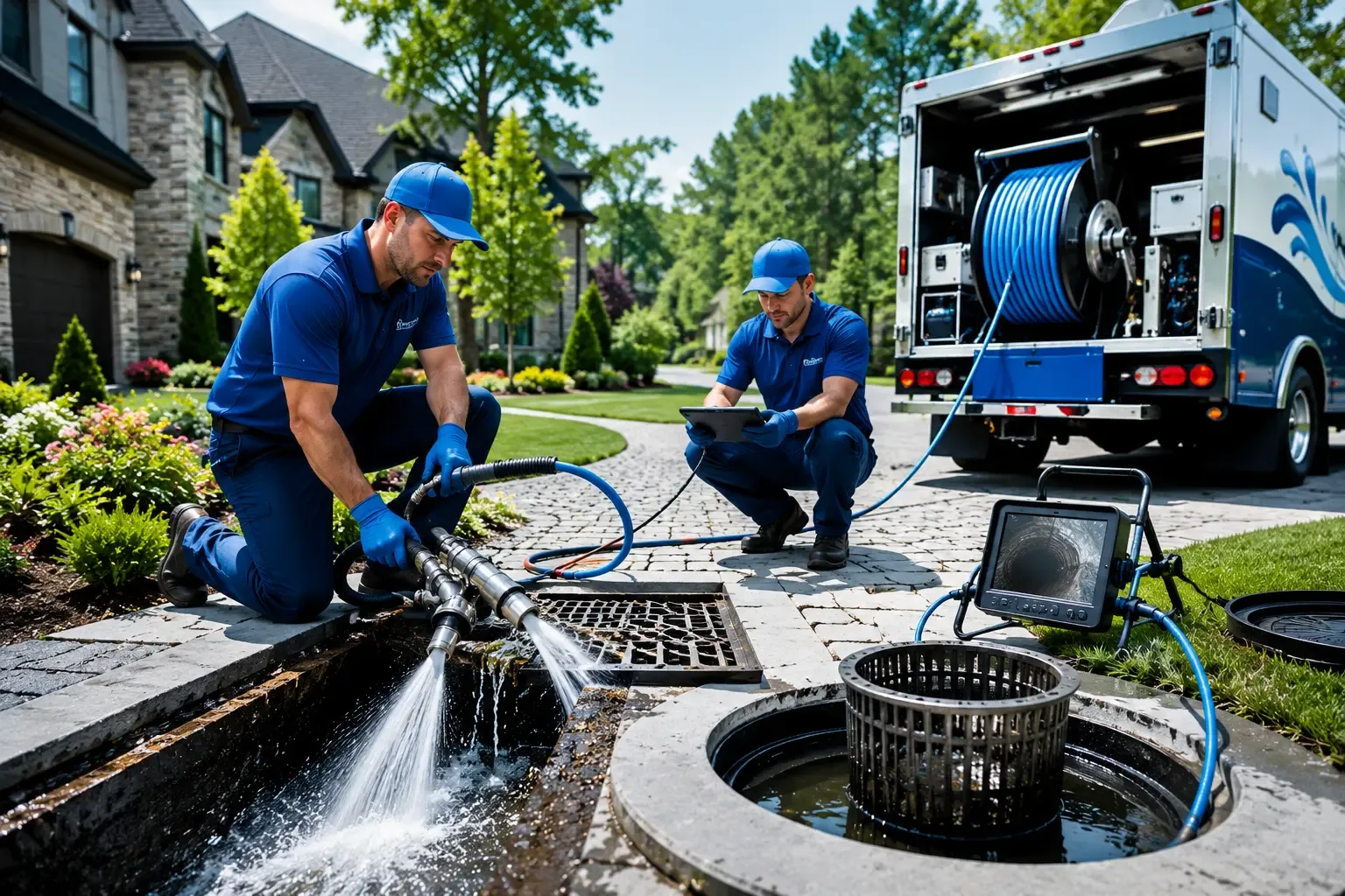 Local outdoor drain cleaning professionals in West Haven, CT